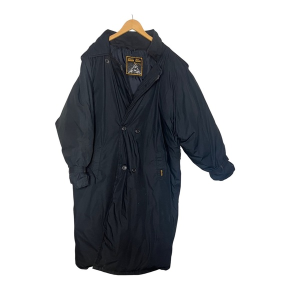 Vintage Golden Goose by Daniel Young Black Goose Down Parka Coat Black Large - Picture 1 of 8